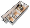 Hawthorne Apartments 1 Bedroom B Floor Plan